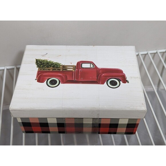 Classic Red Truck Christmas Cards - 12 Holiday Cards & 11 Envelopes -C R Gibson - Picture 5 of 9